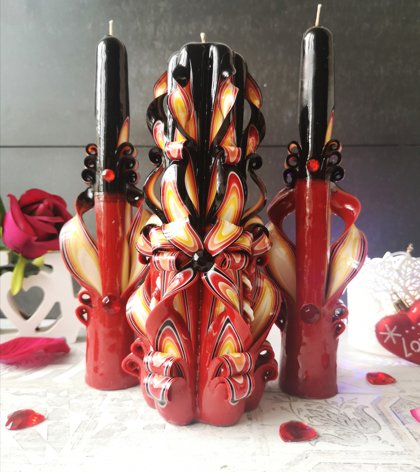Candle set "Love" 